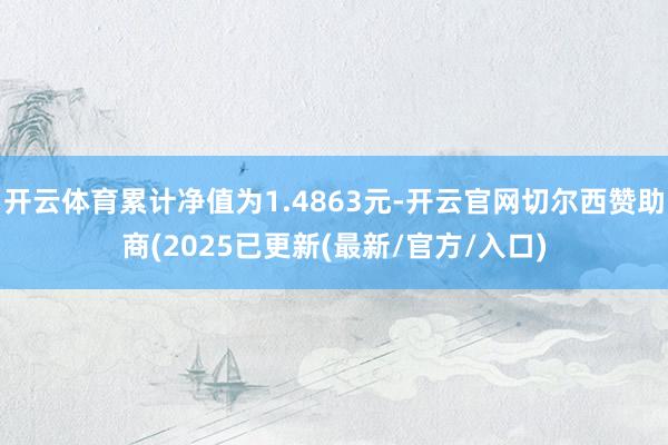 开云体育累计净值为1.4863元-开云官网切尔西赞助商(2025已更新(最新/官方/入口)