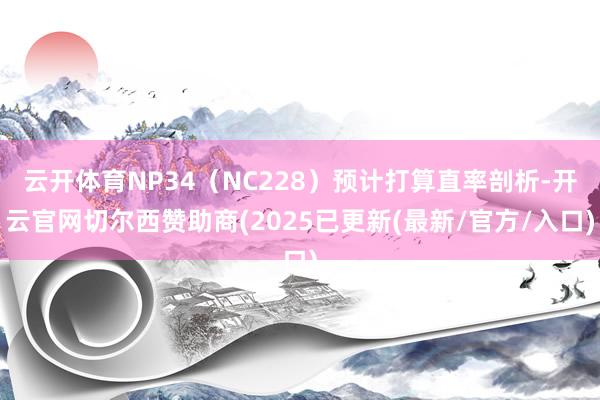 云开体育NP34（NC228）预计打算直率剖析-开云官网切尔西赞助商(2025已更新(最新/官方/入口)