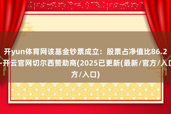 开yun体育网该基金钞票成立：股票占净值比86.2%-开云官网切尔西赞助商(2025已更新(最新/官方/入口)